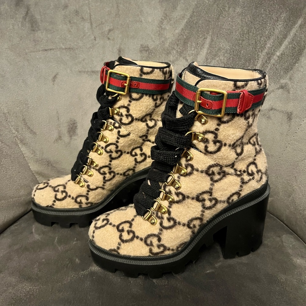 Gucci Trip Logo Bootie